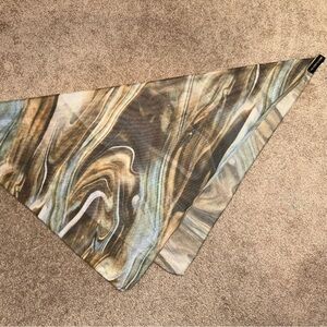 Abstract Patterned Hair Scarf